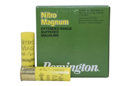 20 GAUGE 2.75 IN 1 1/8 OZ 4 SHOT NITRO MAG 25/BOX