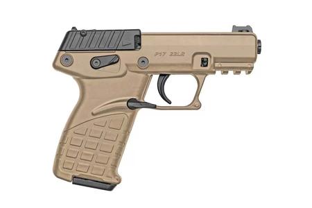 P17 22LR PISTOL WITH 16 ROUND MAGAZINE TAN