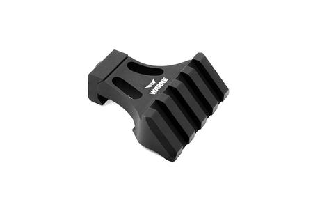 PICATINNY SIDE MOUNT ADAPTER, 45 DEGREE, BLACK