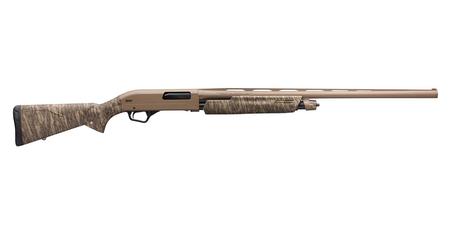 SXP HYBRID HUNTER 12 GAUGE PUMP ACTION SHOTGUN WITH MOSSY OAK BOTTOMLAND STOCK 