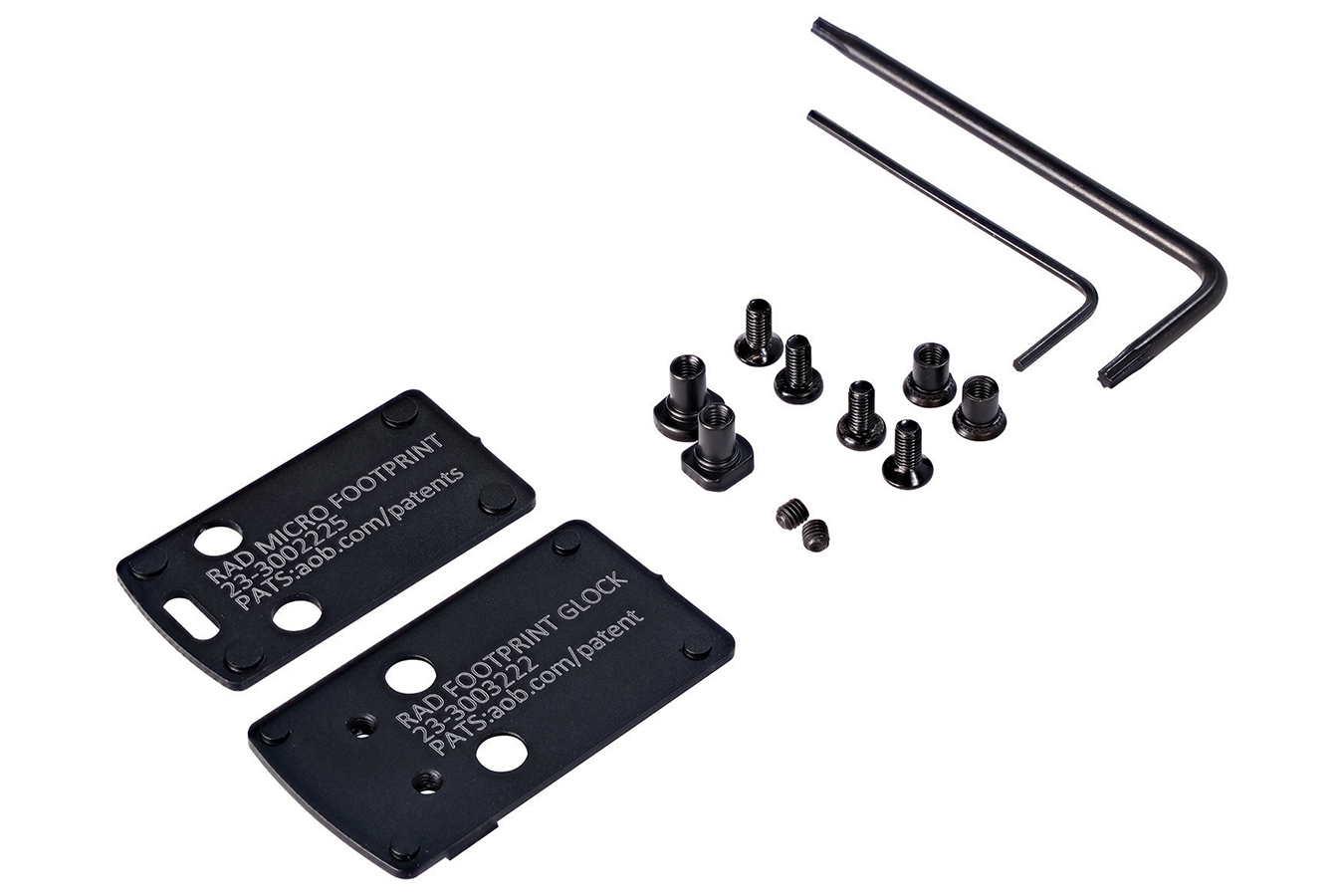 CRIMSON TRACE RAD Dovetail Mounting Kit Black