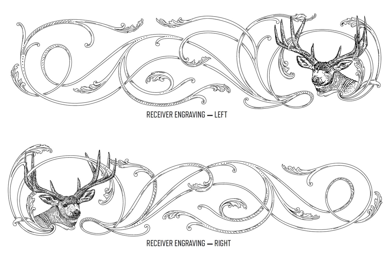 BROWNING FIREARMS  BAR Safari Tribute 270 Win Semi-Automatic Rifle with Grade III Walnut Stock and Mule Deer Engraving