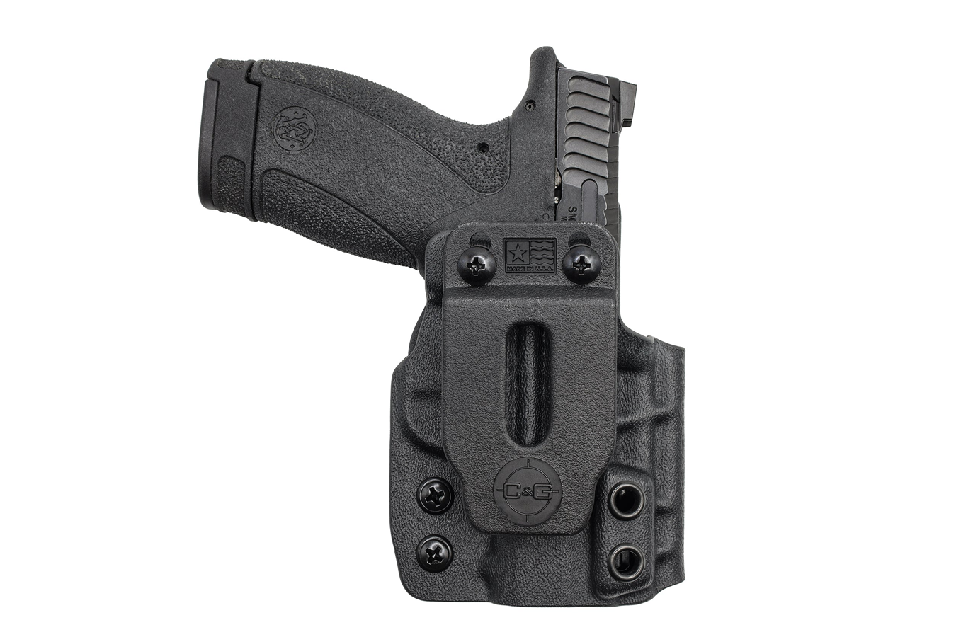 CG HOLSTERS IWB COVERT/ALPHA Kydex Holster Right Handed For S&W Bodyguard 2.0