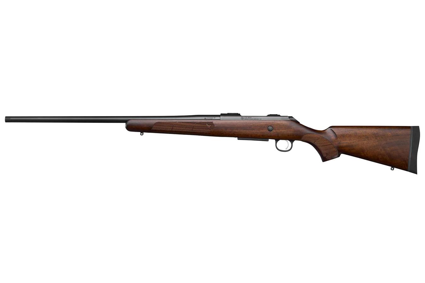 CZ 600 ST1 American 223 Rem Bolt-Action Rifle with Walnut Stock