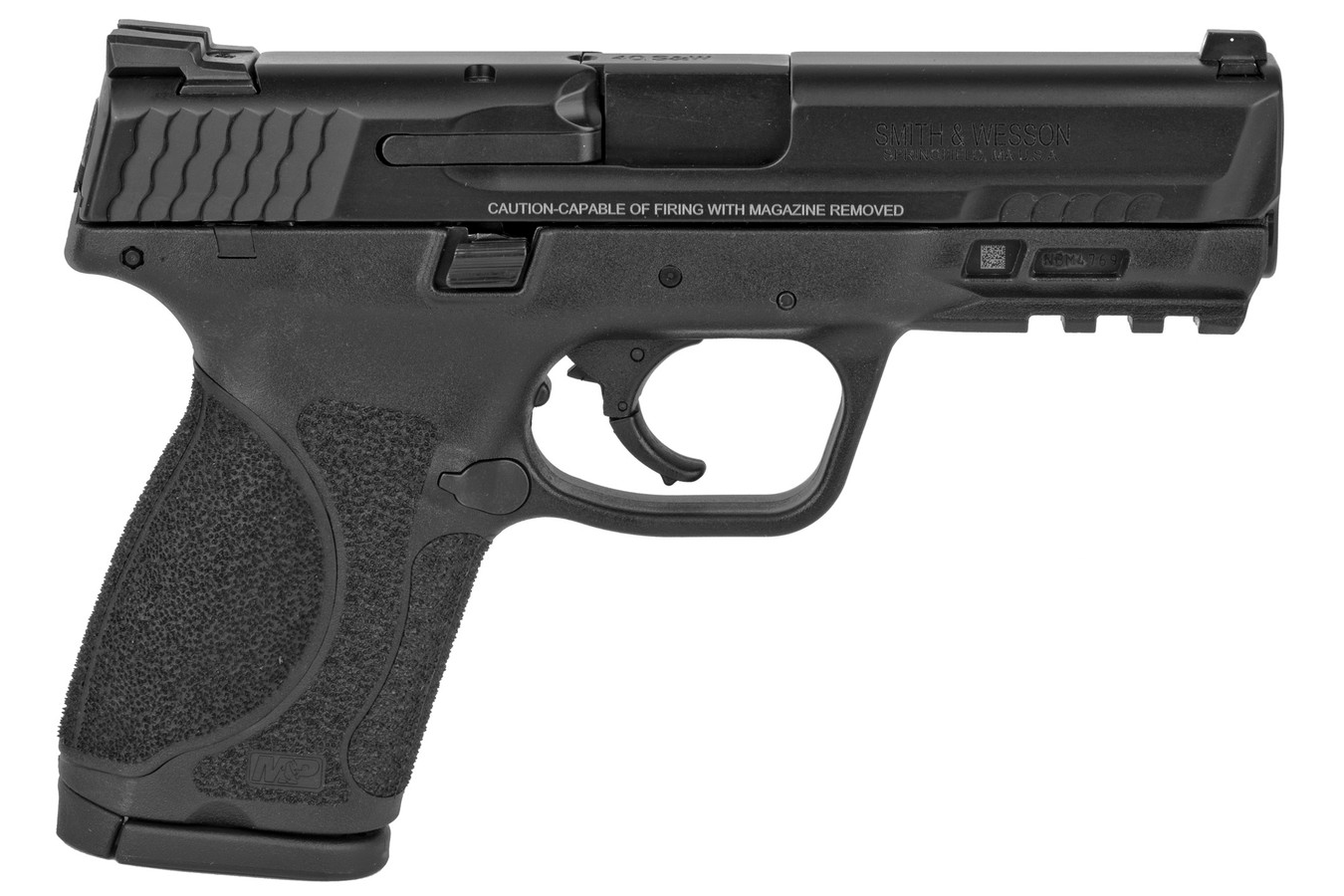 SMITH AND WESSON M&PP40 M2.0 Compact 40 S&W Pistol with White-Dot Sights and Three Magazines