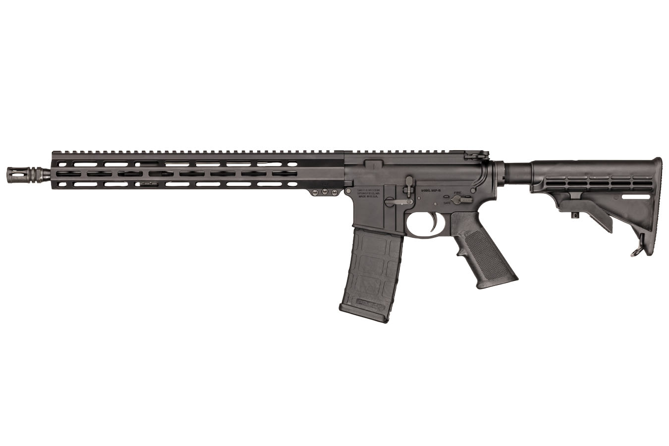 SMITH AND WESSON M&P15 Sport III 5.56mm Rifle with Full-Length M-LOK Handguard and Forged Trigger