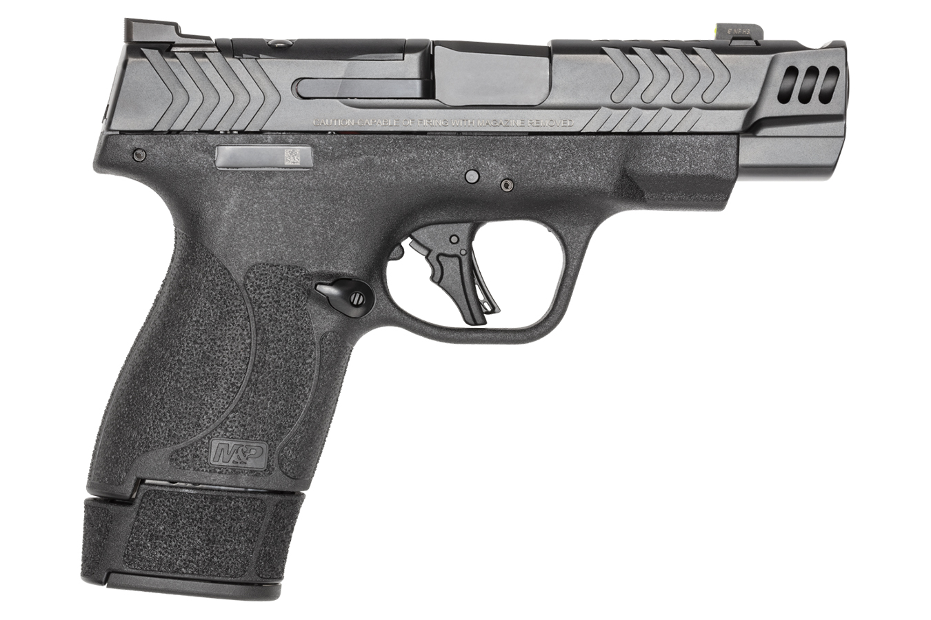 SMITH AND WESSON M&P9 Shield Plus Carry Comp 9mm Optic Ready Performance Center Pistol with Ported