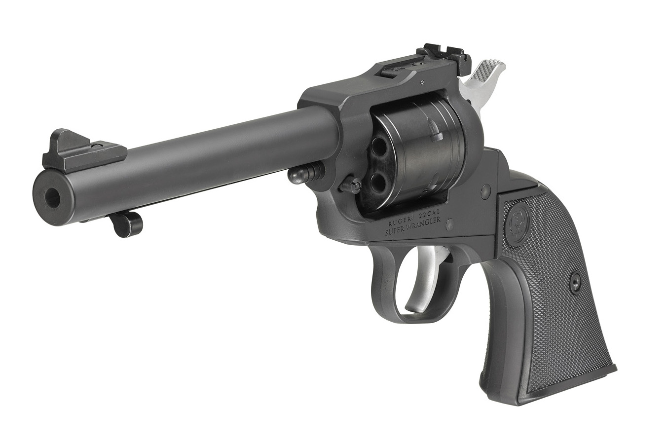 RUGER Super Wrangler 22LR/22WMR Revolver with Black Cerakote Finish