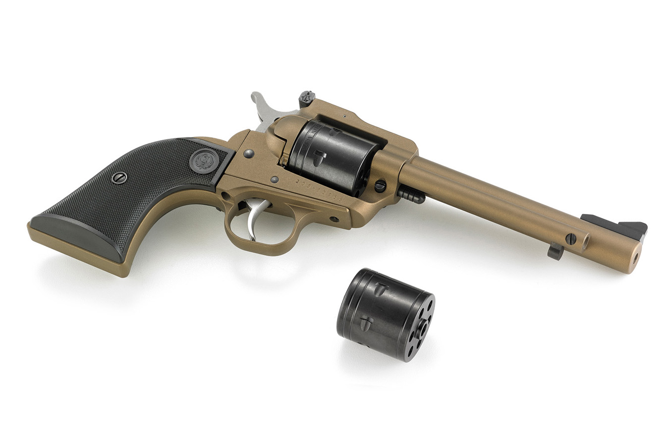 RUGER Super Wrangler 22LR/22WMR SA Revolver with Bronze Cerakote Finish