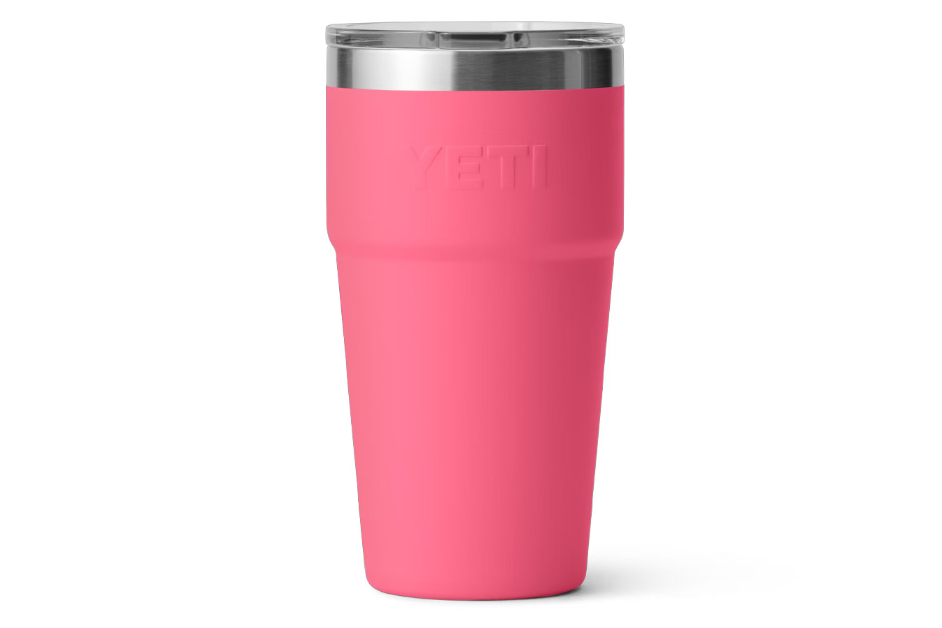 YETI COOLERS Rambler 20 oz Stackable Tropical Pink Tumbler with MagSlider Lid