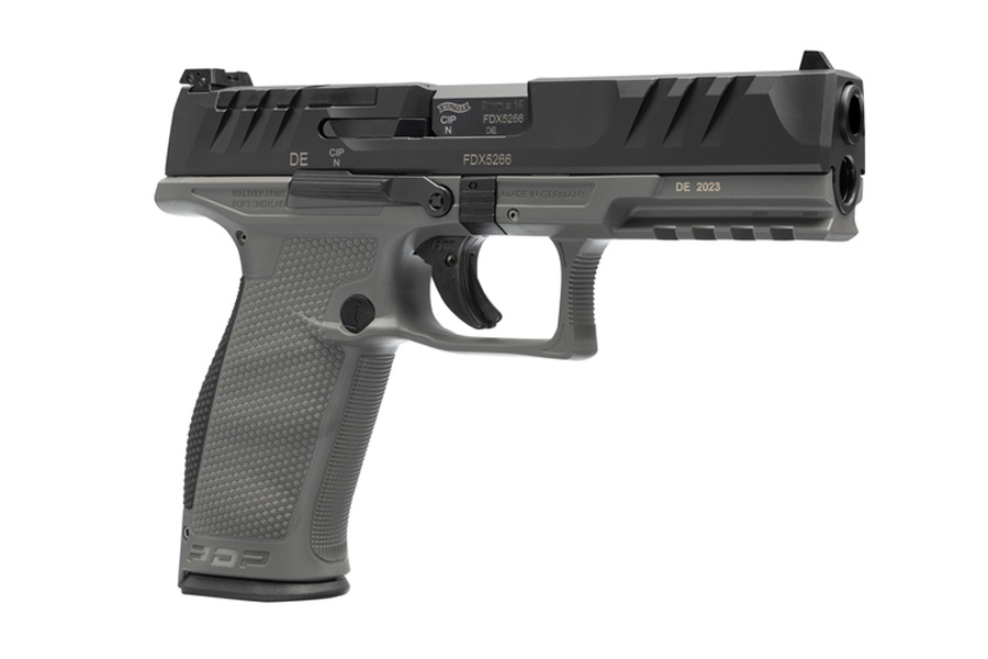 WALTHER PDP 9mm Optic Ready Pistol with Two-Tone Gray and Black Finish