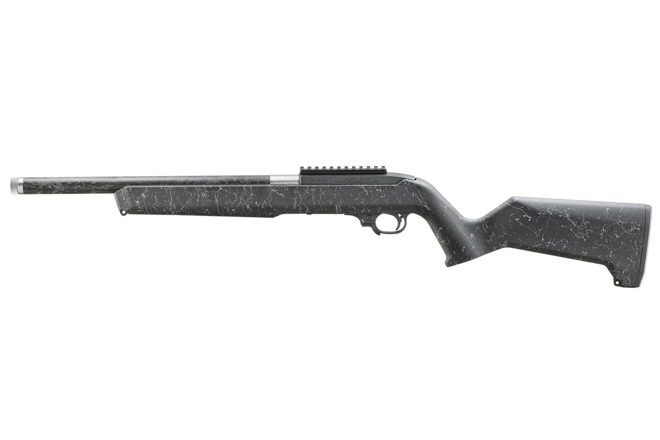 RUGER 10/22 Carbine 22 LR Rimfire Rifle with a Magpul MOE X-22 Stock