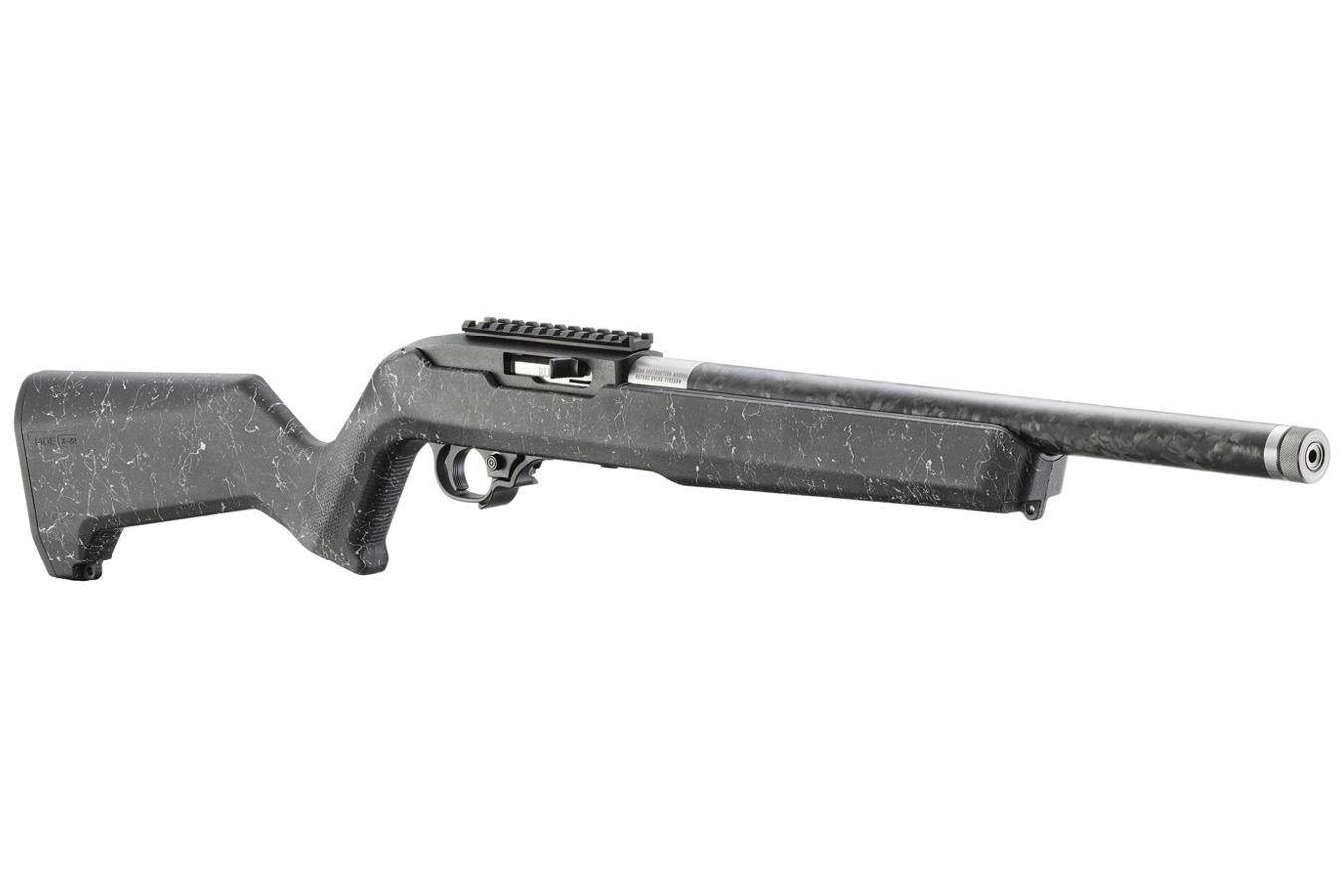 RUGER 10/22 Carbine 22 LR Rimfire Rifle with a Magpul MOE X-22 Stock