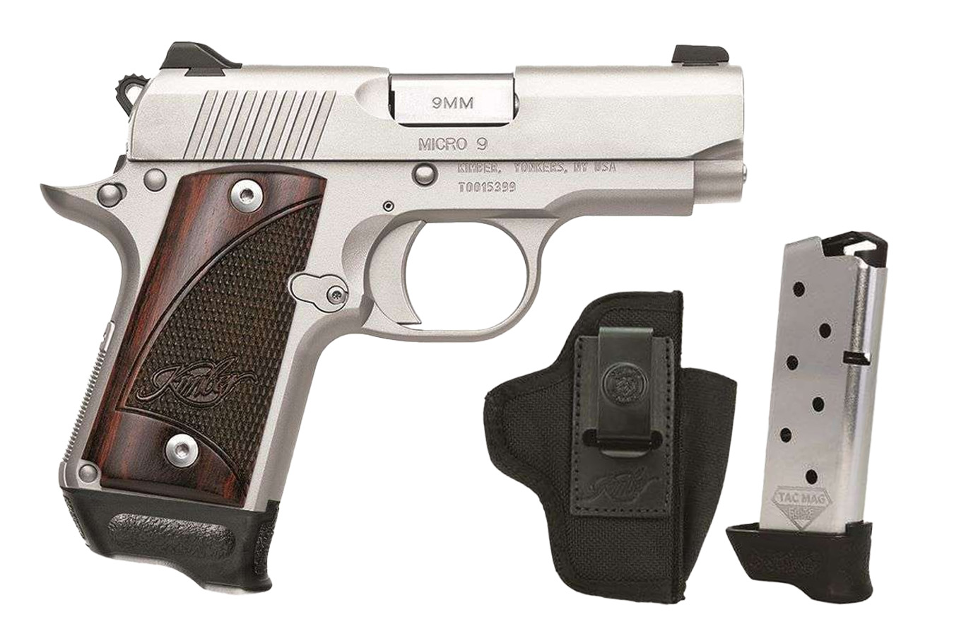 KIMBER Micro 9 9mm Ready to Carry Bundle with Two Magazines and Holster