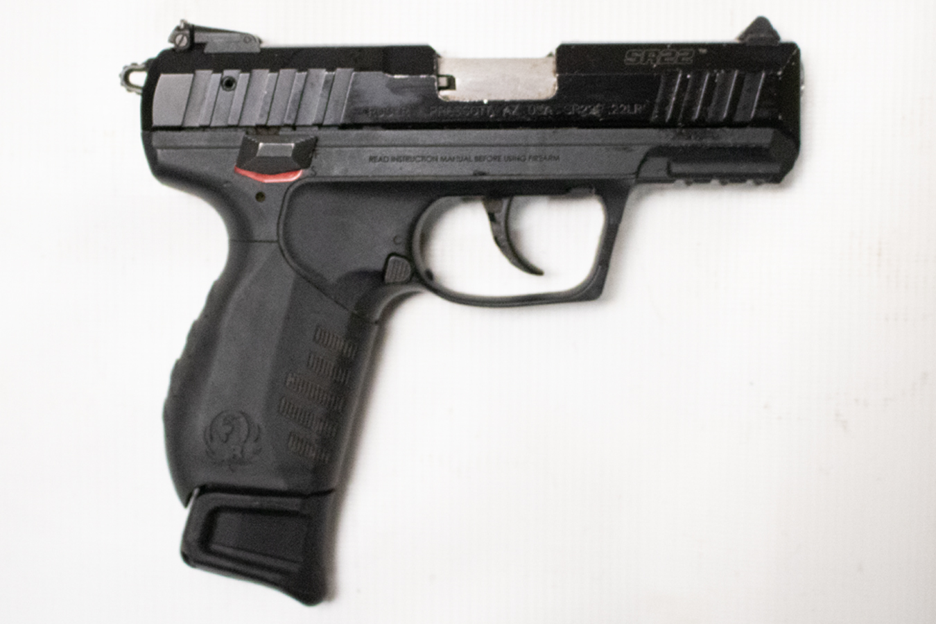 RUGER SR22 22LR Police Trade-in PIstol