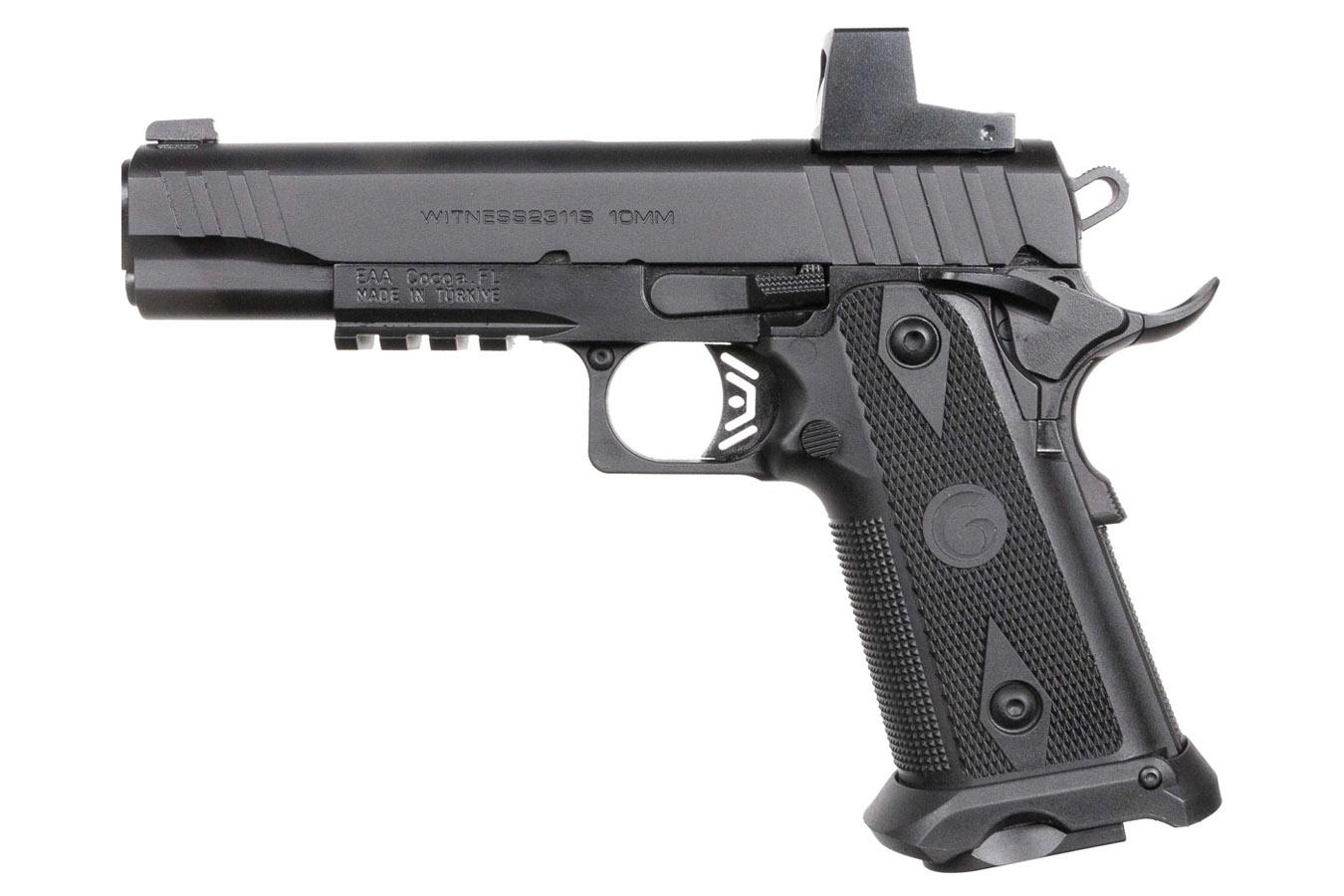 GIRSAN Witness2311 Government 10mm Semi-Auto Pistol with Red-Dot Optic and 5 in Barrel