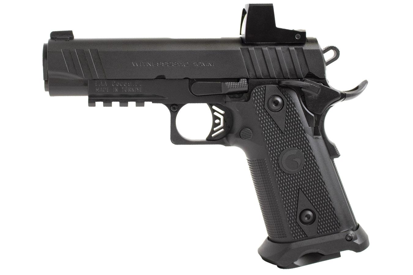 GIRSAN Witness 2311 Commander 10mm Semi-Auto Pistol with Red-Dot Optic and 4.25-Inch Ba