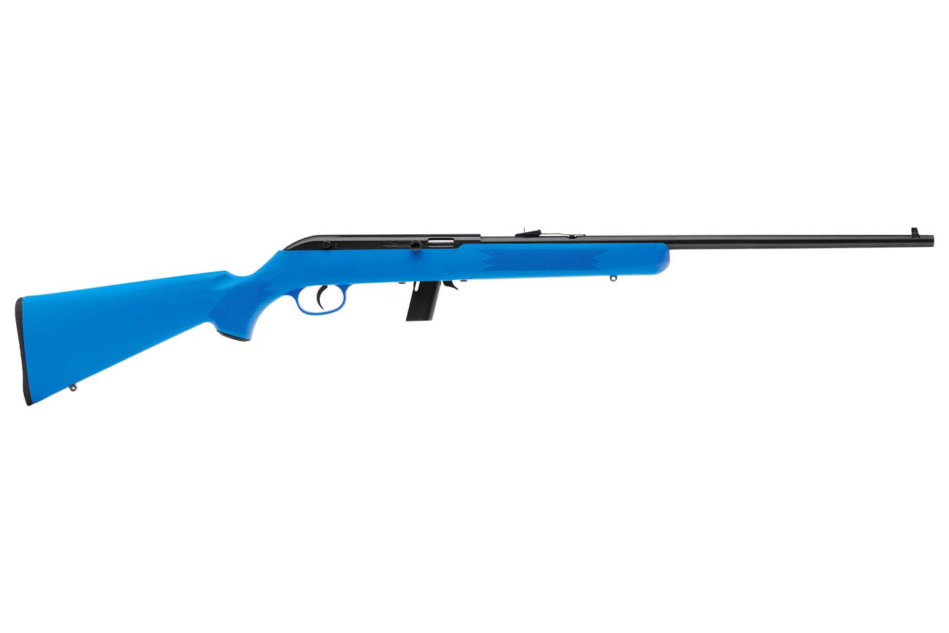 SAVAGE 64 F 22LR Semi-Auto Rimfire Rifle with Blue Synthetic Stock