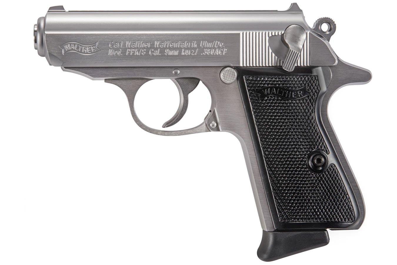 WALTHER PPK/S 380 ACP Stainless Carry Conceal Pistol