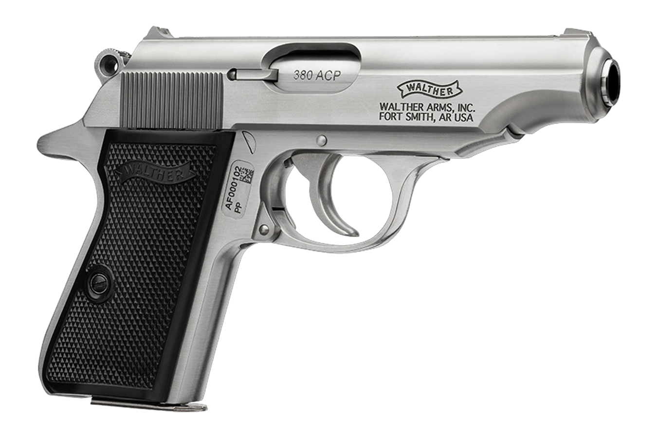 WALTHER PP 380 ACP Stainless Pistol