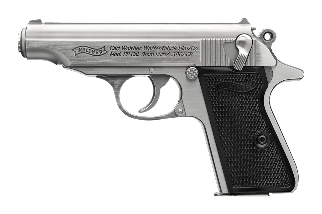 WALTHER PP 380 ACP Stainless Pistol