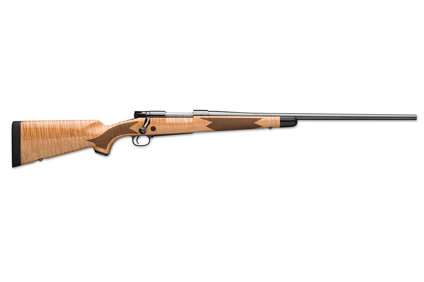 WINCHESTER FIREARMS Model 70 Super Grade Maple 6.8 Western Bolt-Action Rifle