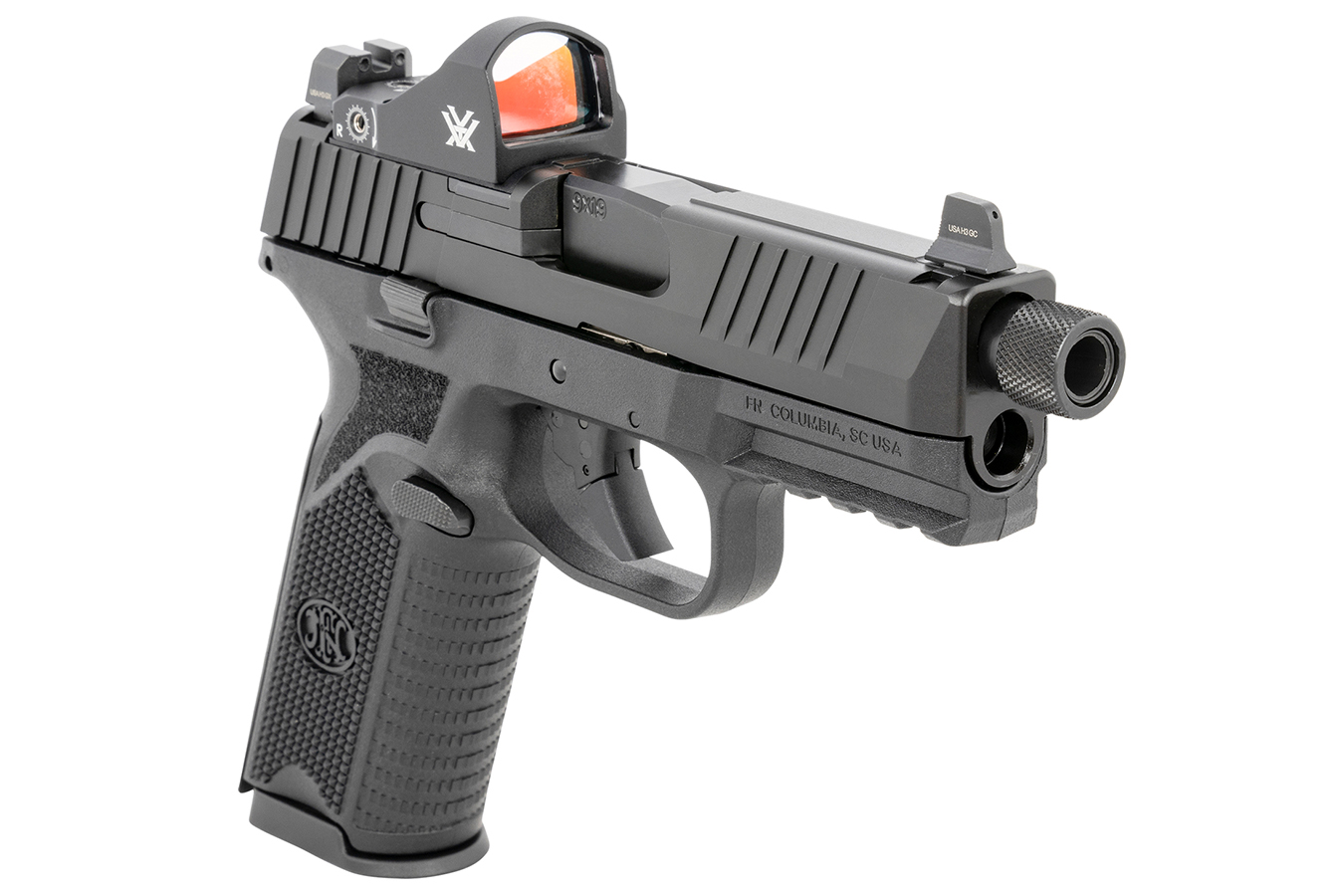 FNH 509 Tactical 9mm Black Pistol with Vortex Viper Red-Dot Sight