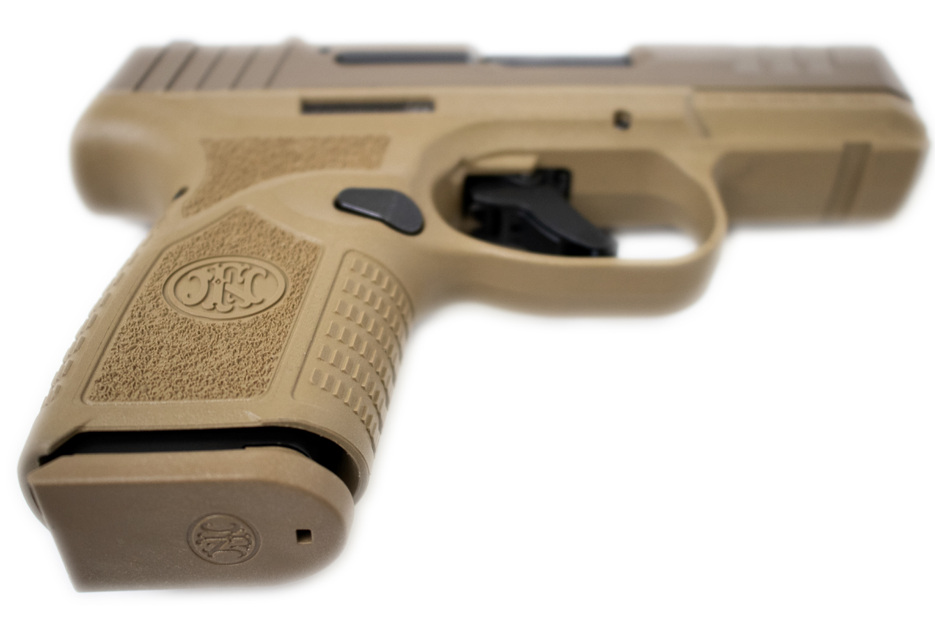 FNH Reflex MRD 9mm Optic Ready Pistol with Four 10-Round Magazines and Viridian Gree