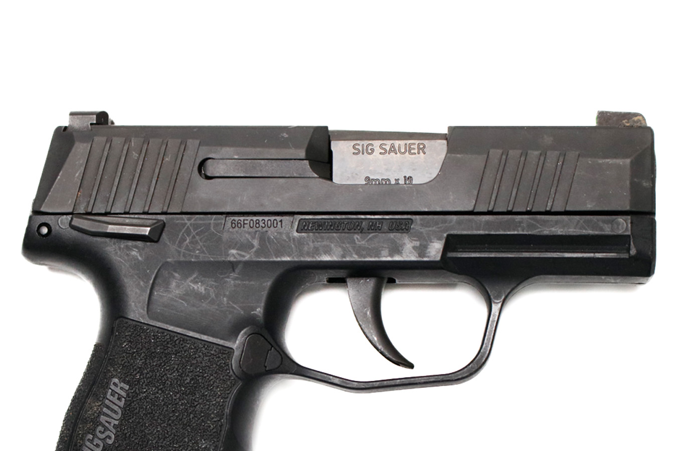 SIG SAUER P365 9mm Police Trade-In Pistol with Manual Safety