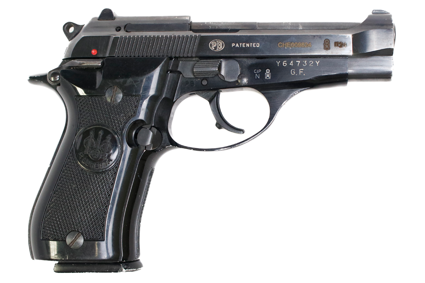 BERETTA Model 84 BB 380 ACP Police Trade-in Surplus Pistols (Good Condition)