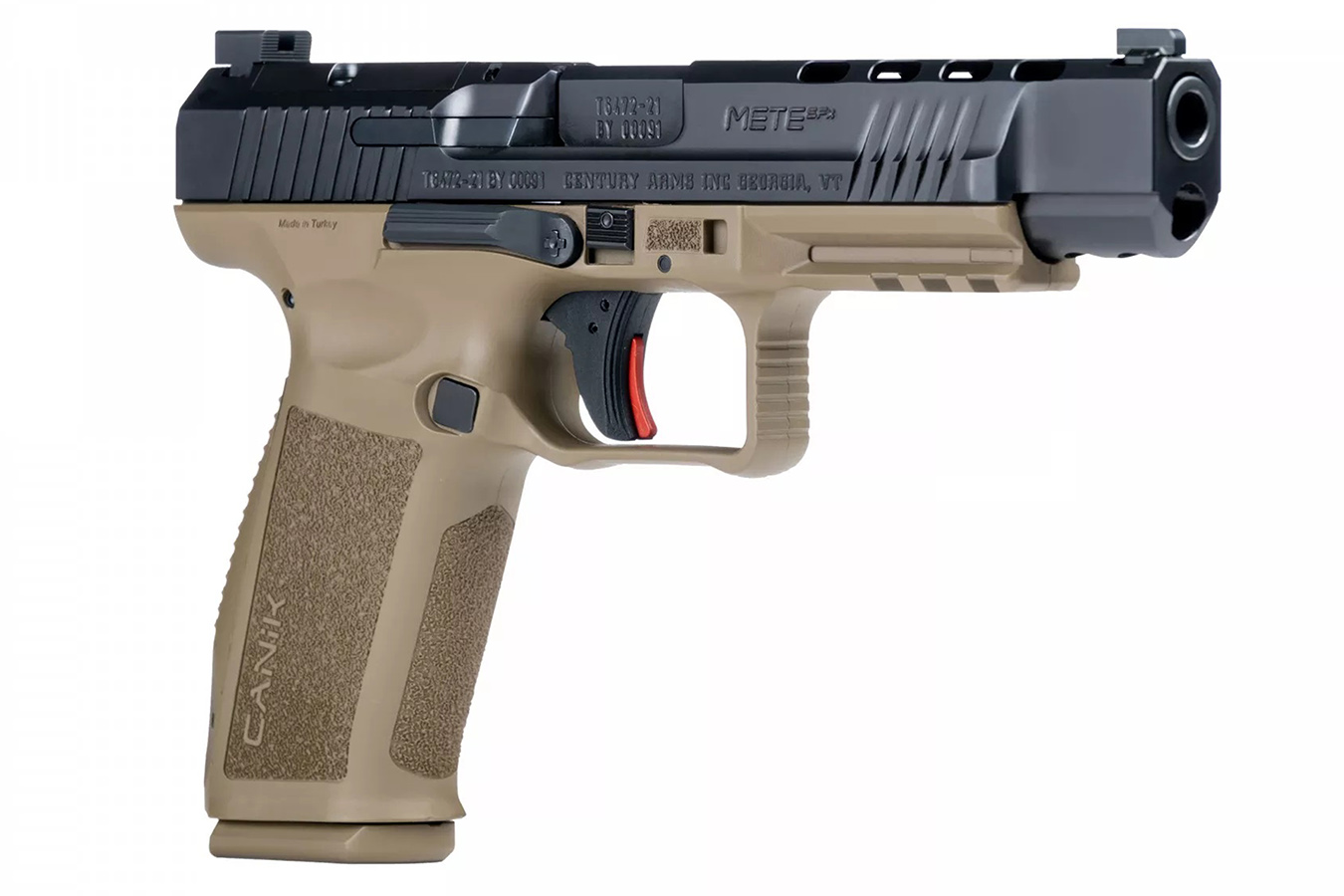 CANIK METE SFX 9mm Full-Size 20 Round Pistol with FDE Frame