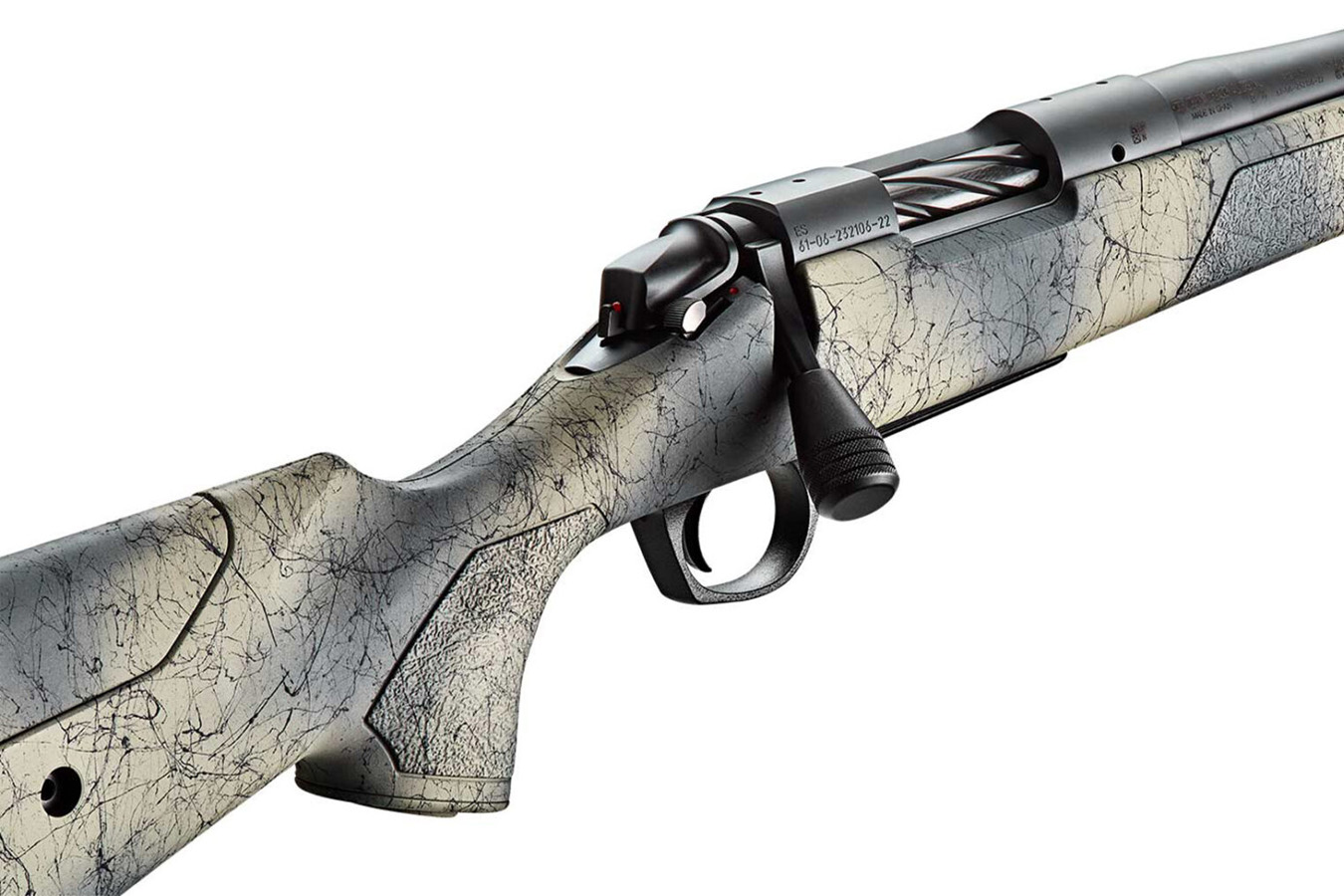 BERGARA B-14 Wilderness Sierra 300 Win Mag Bolt-Action Rifle with Sniper Gray Cerakote Finish and Wilderness Camo Stock