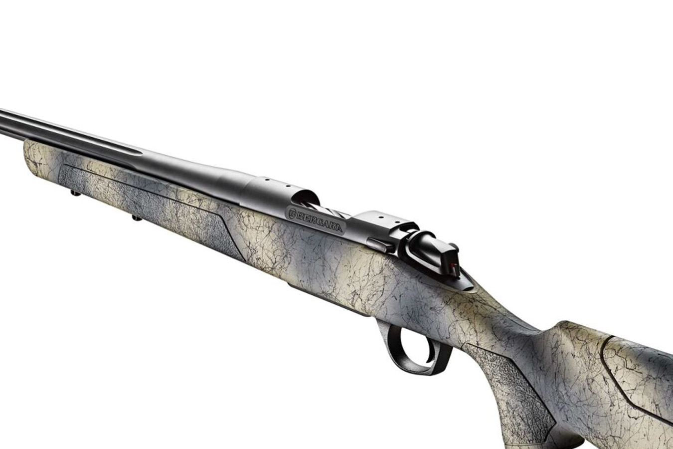 BERGARA B-14 Wilderness Sierra 300 Win Mag Bolt-Action Rifle with Sniper Gray Cerakote Finish and Wilderness Camo Stock