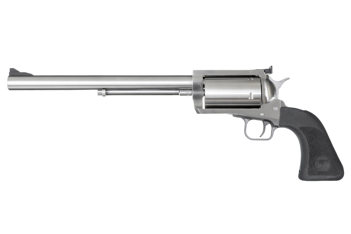 MAGNUM RESEARCH BFR 30-30 Win Single-Action Stainless Revolver with Black Rubber Grips and 10 Inch Barrel