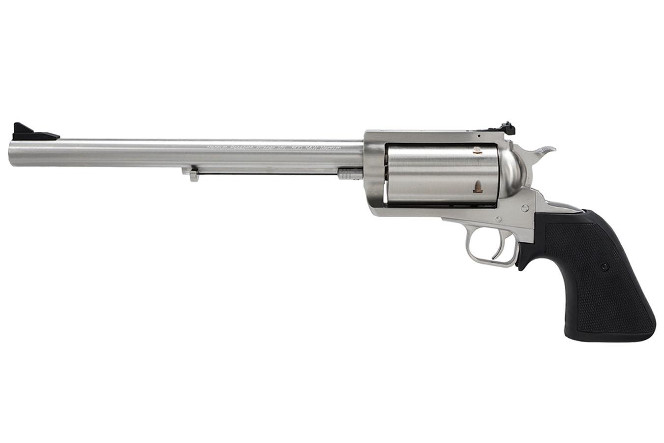 MAGNUM RESEARCH BFR 500SW Magnum Single-Action Stainless Revolver with Black Rubber Grips and 10 Inch Barrel