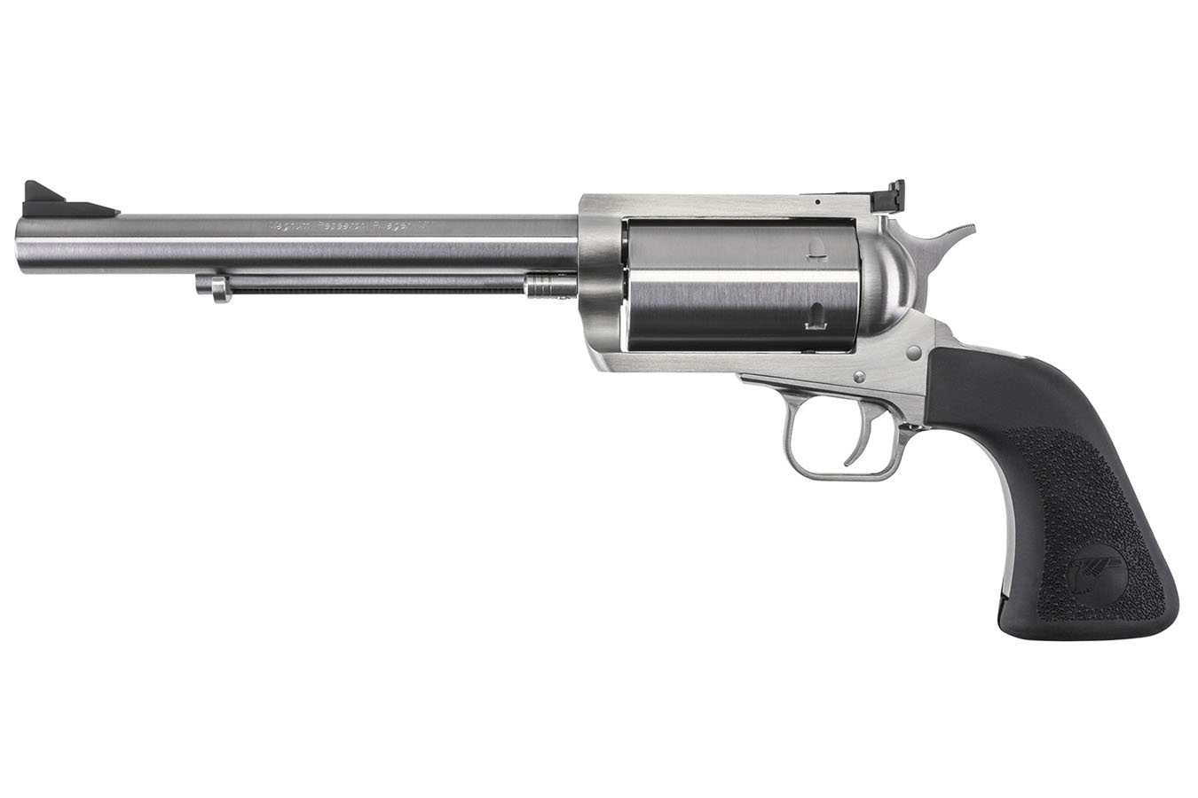 MAGNUM RESEARCH BFR 500SW Magnum Single-Action Stainless Revolver with Black Rubber Grips and 7.5 Inch Barrel