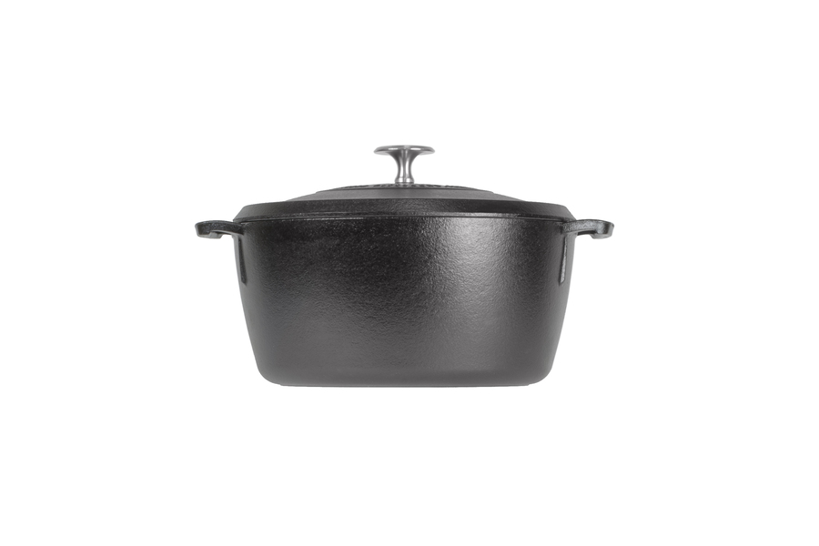 LODGE COOKWARE Blacklock *02* 5.5 Quart Triple Seasoned Cast Iron Dutch Oven