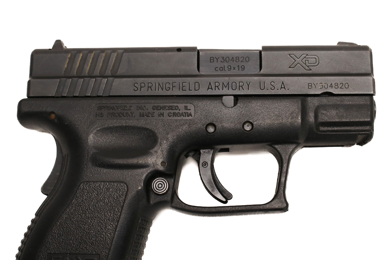 SPRINGFIELD XD-9 Sub-Compact 9mm Police Trade-In Pistol