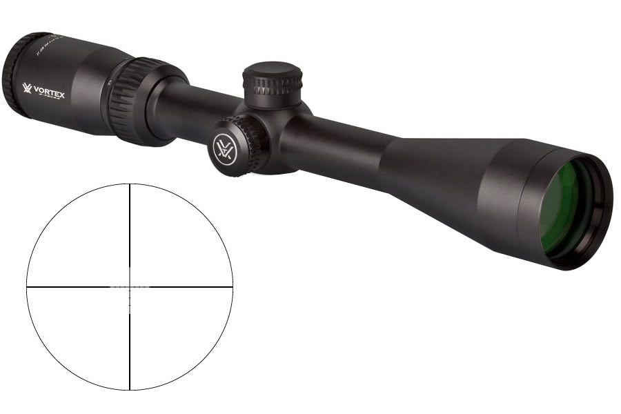 VORTEX OPTICS Crossfire II 4-12x44mm Riflescope with Dead-Hold BDC Reticle