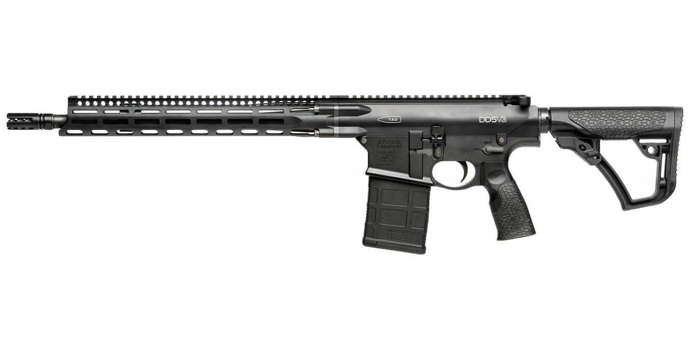 DANIEL DEFENSE DD5 V3 308 Win Semi-Automatic Rifle with M-LOK Rail