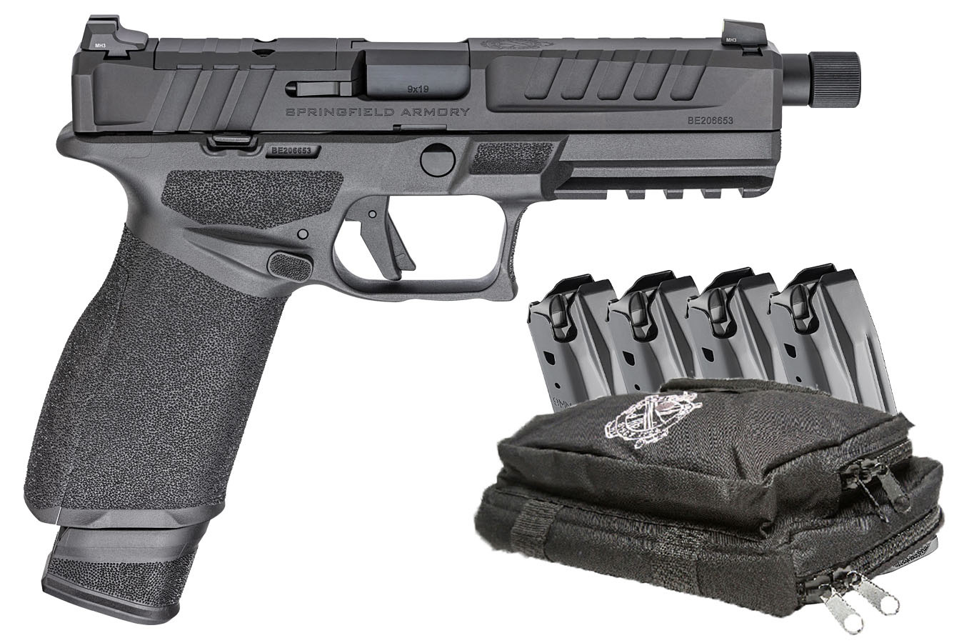 SPRINGFIELD Echelon 9mm Optic-Ready Pistol with Threaded Barrel Gear-Up Package