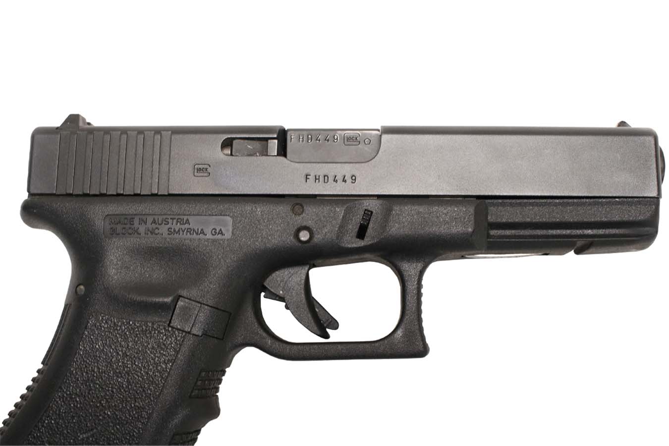 GLOCK 22 Gen 3 40 S&W Police Trade-In Pistol with Two Magazines