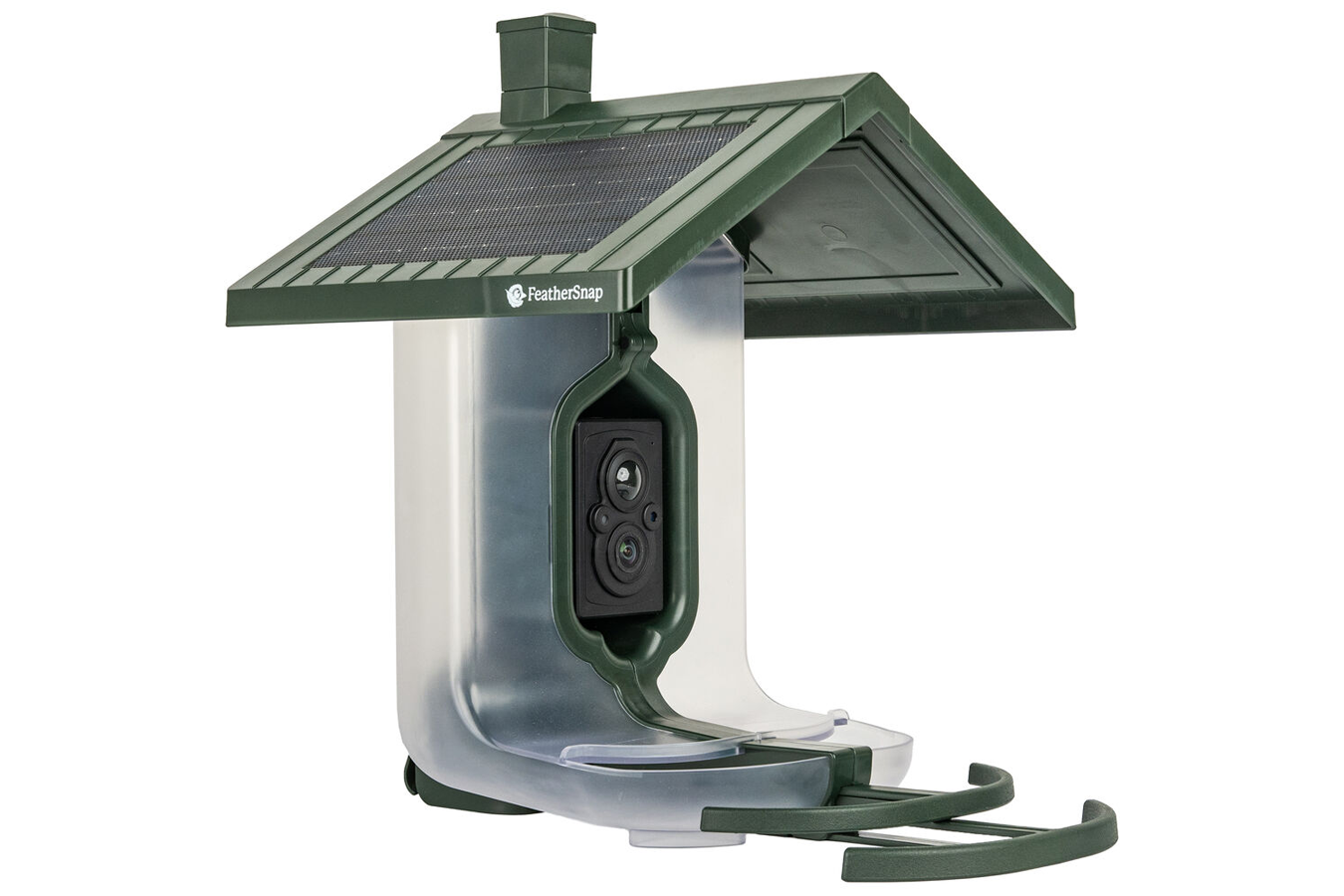 TACTACAM FeatherSnap Scout Solar-Powered Smart Bird Feeder