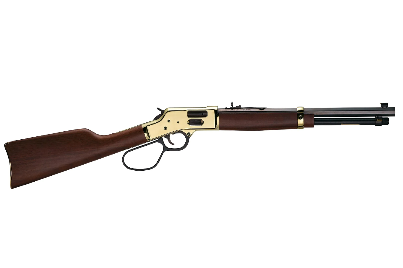 HENRY REPEATING ARMS Big Boy Brass Side Gate 357 Magnum/38 SPL Lever-Action Carbine Rifle with 16.5-I
