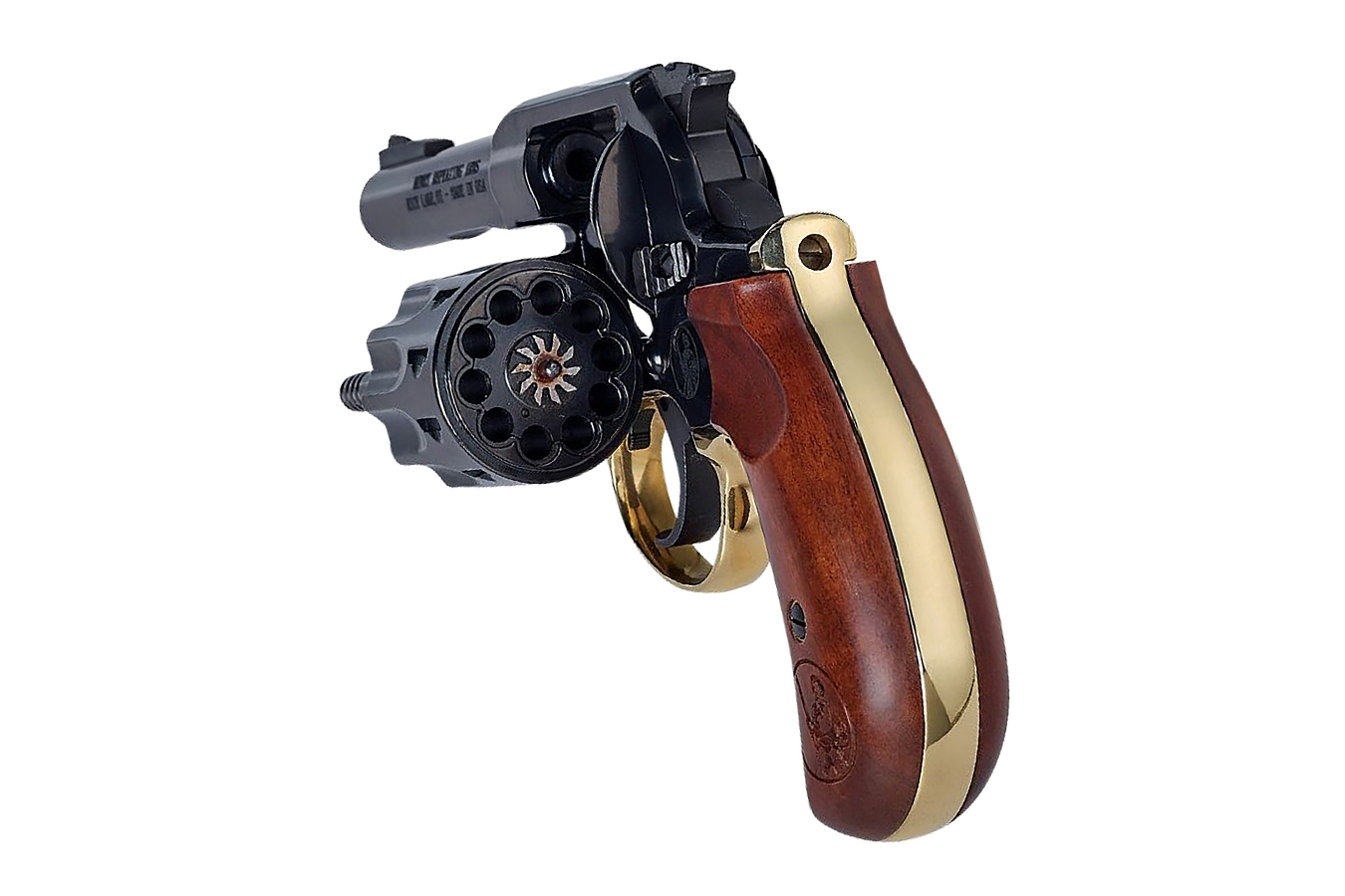 HENRY REPEATING ARMS Golden Boy 22 Cal Double-Action Revolver with 4 Inch Barrel and Birdshead Grips