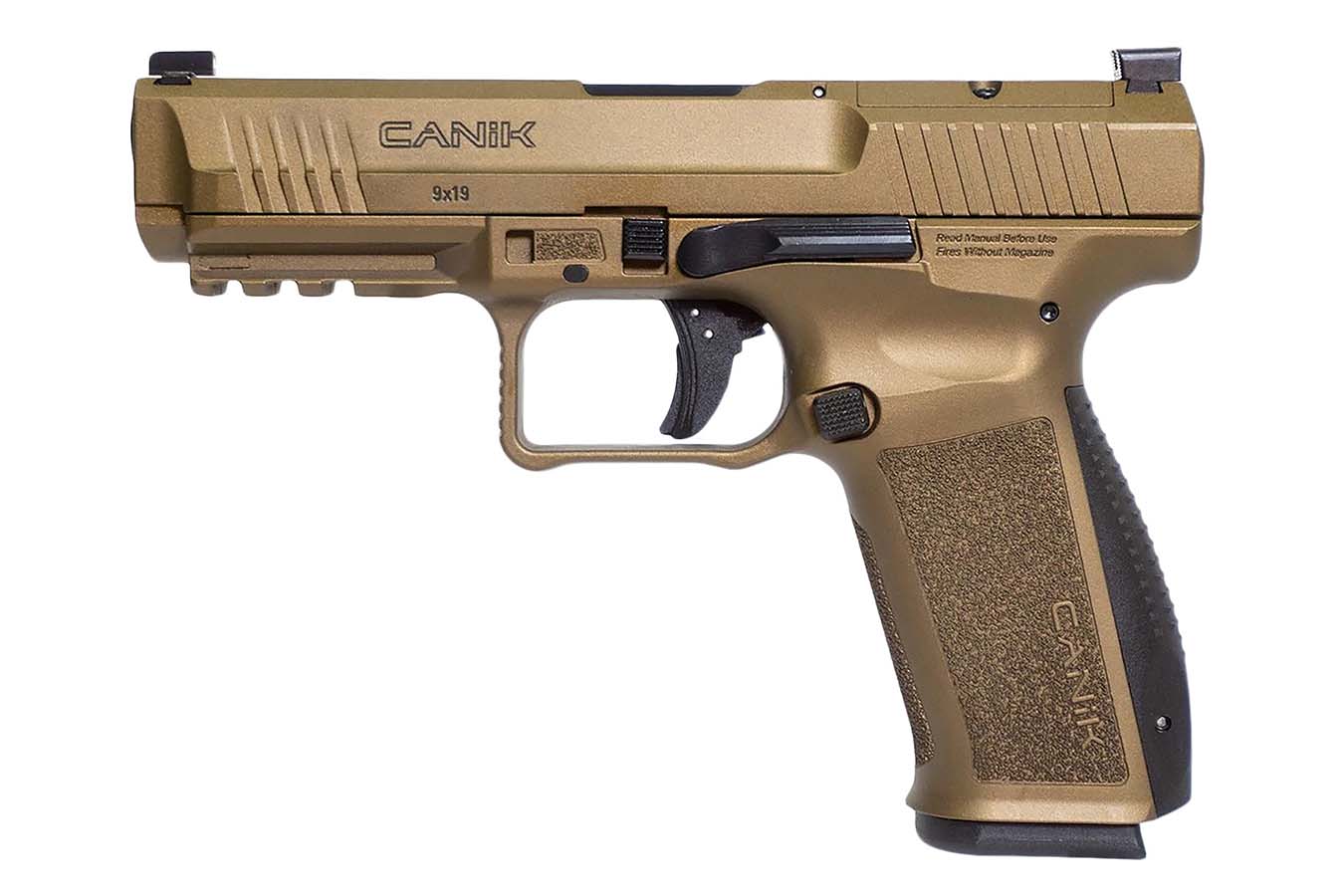 CANIK METE SFT 9mm Full-Size Optic Ready Pistol with Burnt Bronze Cerakote Finish