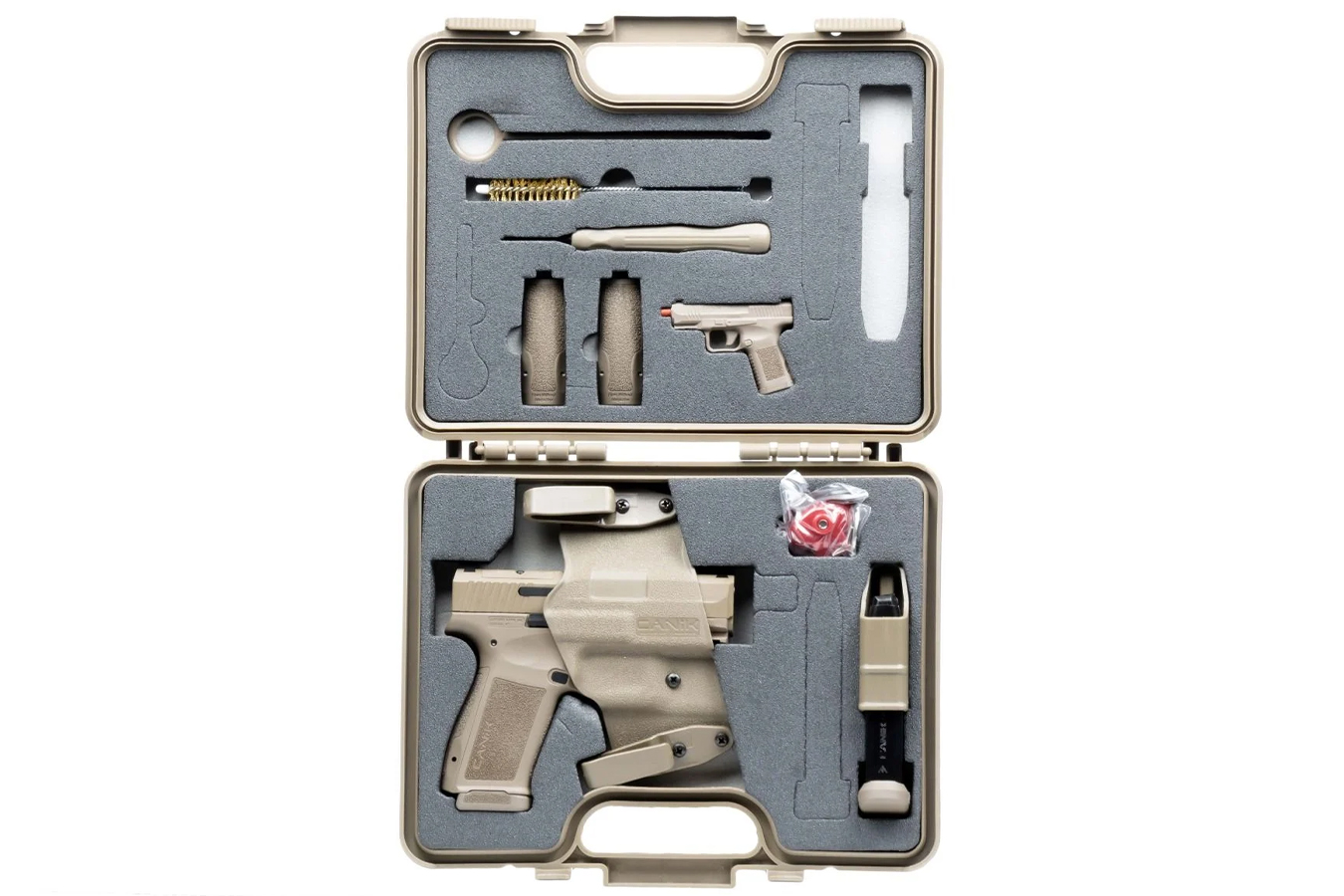 CANIK METE MC9L 9mm Optic Ready Pistol with FDE Finish