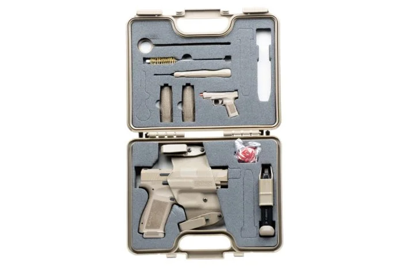 CANIK METE MC9LS 9mm Optic Ready Pistol with FDE Finish