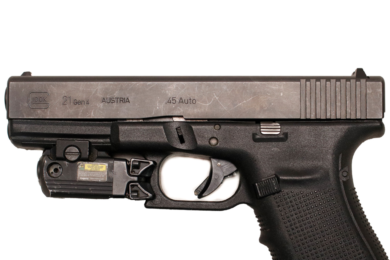 GLOCK 21 Gen 4 45 ACP Police Trade-In Pistol (Magazine Not Included)