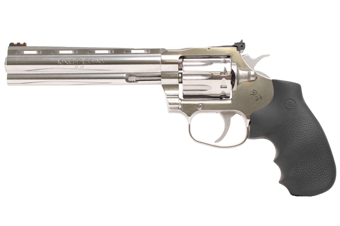 COLT King Cobra 22LR Double-Action Revolver with 6 Inch Barrel